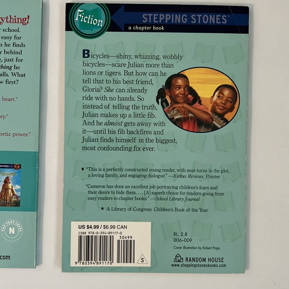 Kids Chapter Books Bundle Chalk Box Kid Julian's Glorious Summer The Littles